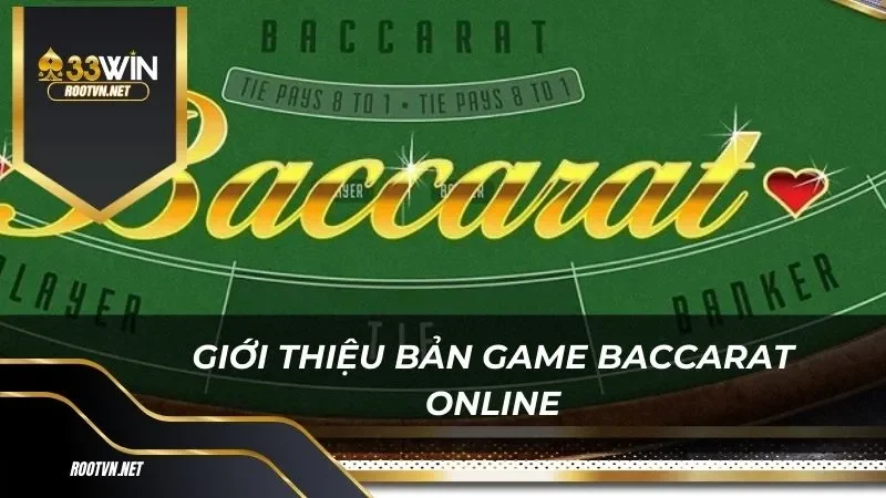 Bản baccarat online có giao diện trực quan dễ thao tác